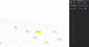 Loging the number of the objects in the scene
