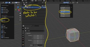 Blender gimbal rotation gizmo