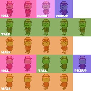 An example of a spritesheet